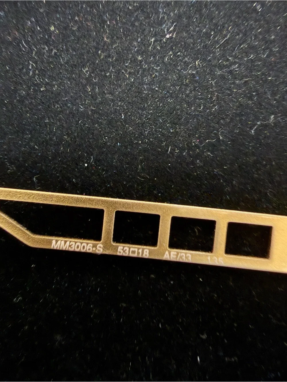 Moschino Gold Frame Brown Lens Oval Men's Sunglasses